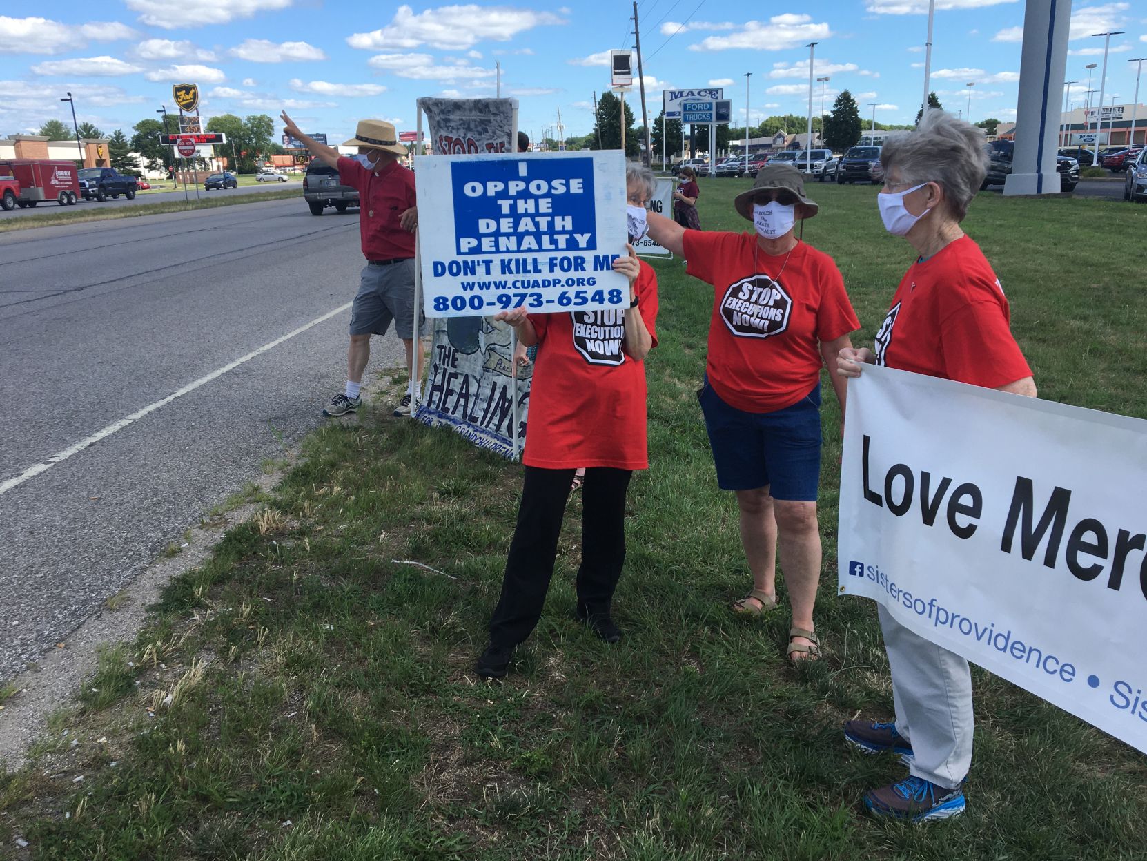 death penalty opponents